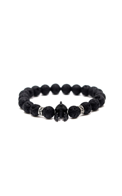 Bracelet Centurion Noir & Lave